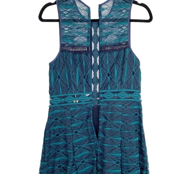JONATHAN SIMKHAI Illusion Cut-Out Embroidered Sleeveless Midi Dress with Pockets - Picture 8 of 13